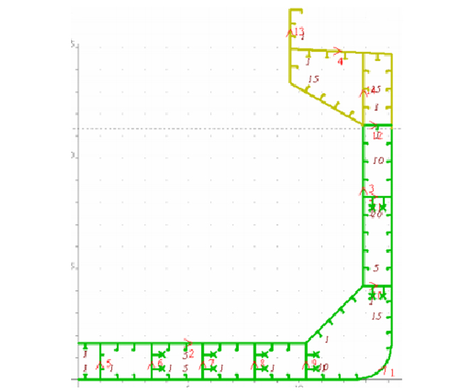 squelette longitudinal