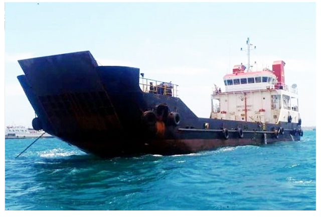 Affichage de barge LCT-2