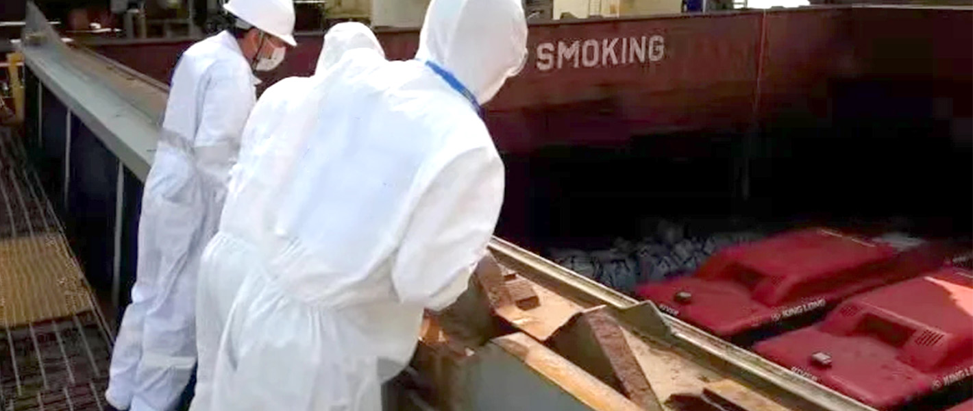 Les vraquiers sont inspect&eacute;s