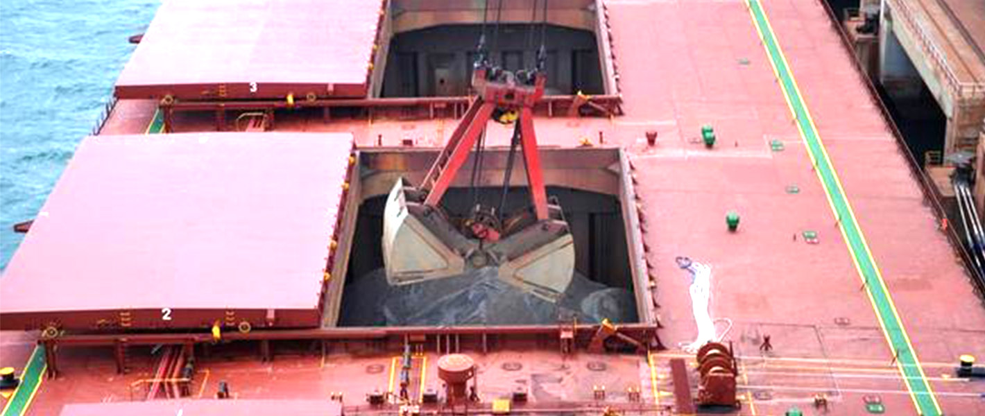 Grab de vraquier pour le fret