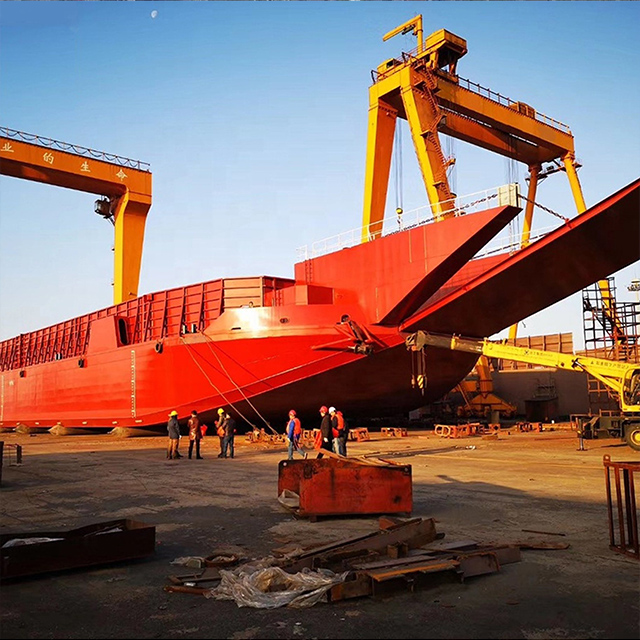 Nouvelle barge LCT personnalisée en acier
