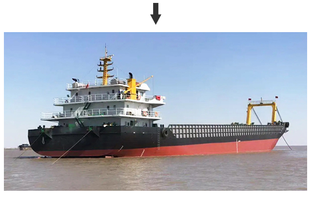 Nouvel affichage pour barge LCT