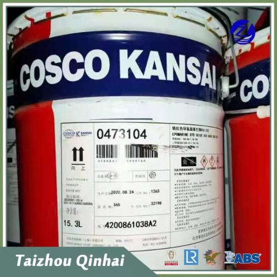 Revêtement marin et offshore ;une peinture résistante à la chaleur à base de résine de silicone modifiée et de pigments inertes.